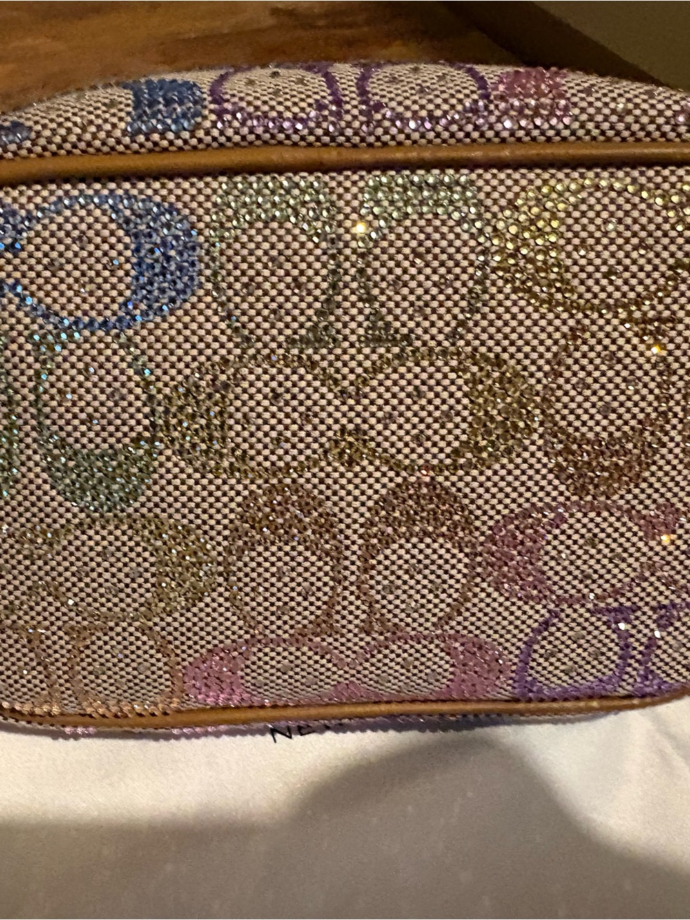 Coach Candy Crystal Kisslock 16 Top-Handle Bag includes Coach Candy Charm - Picture 3 of 8